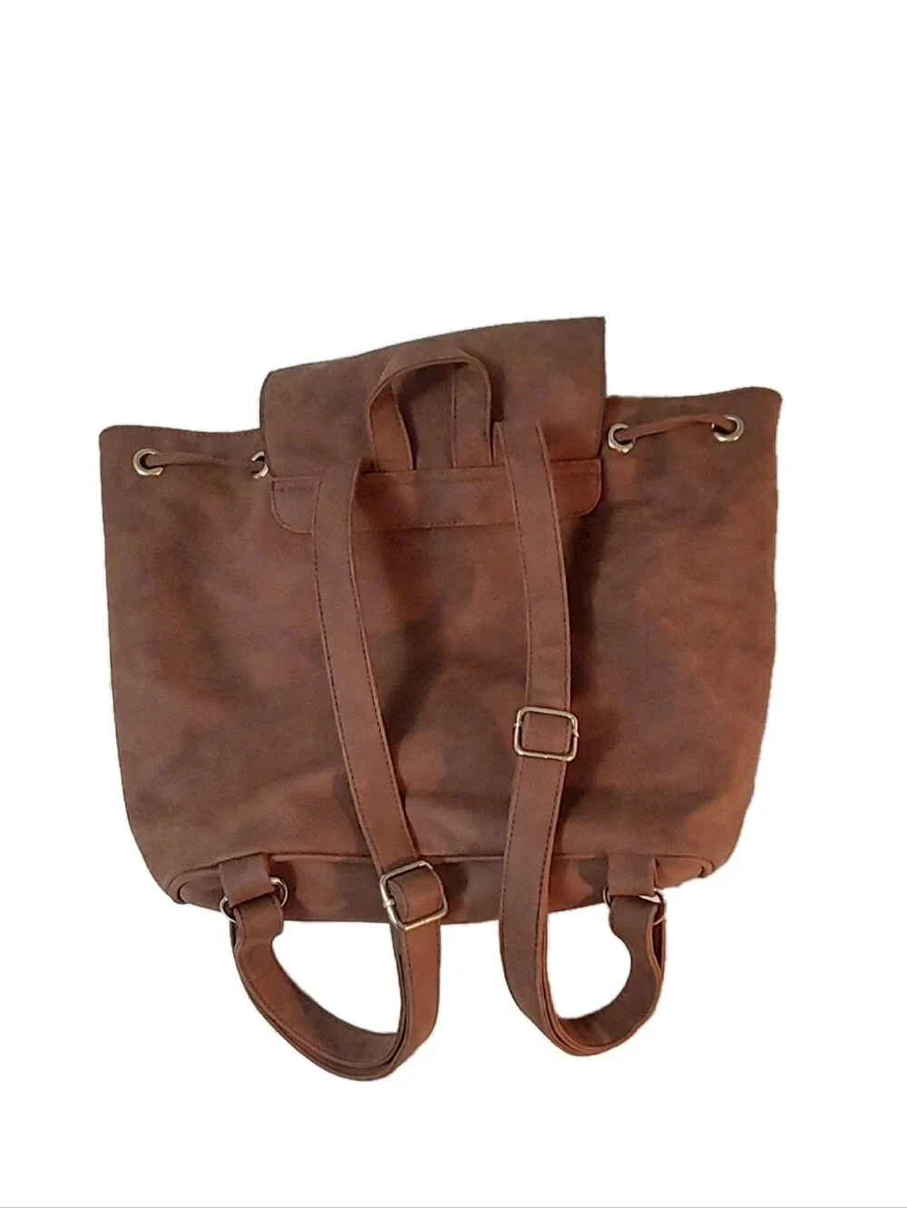 JustFab brown faux